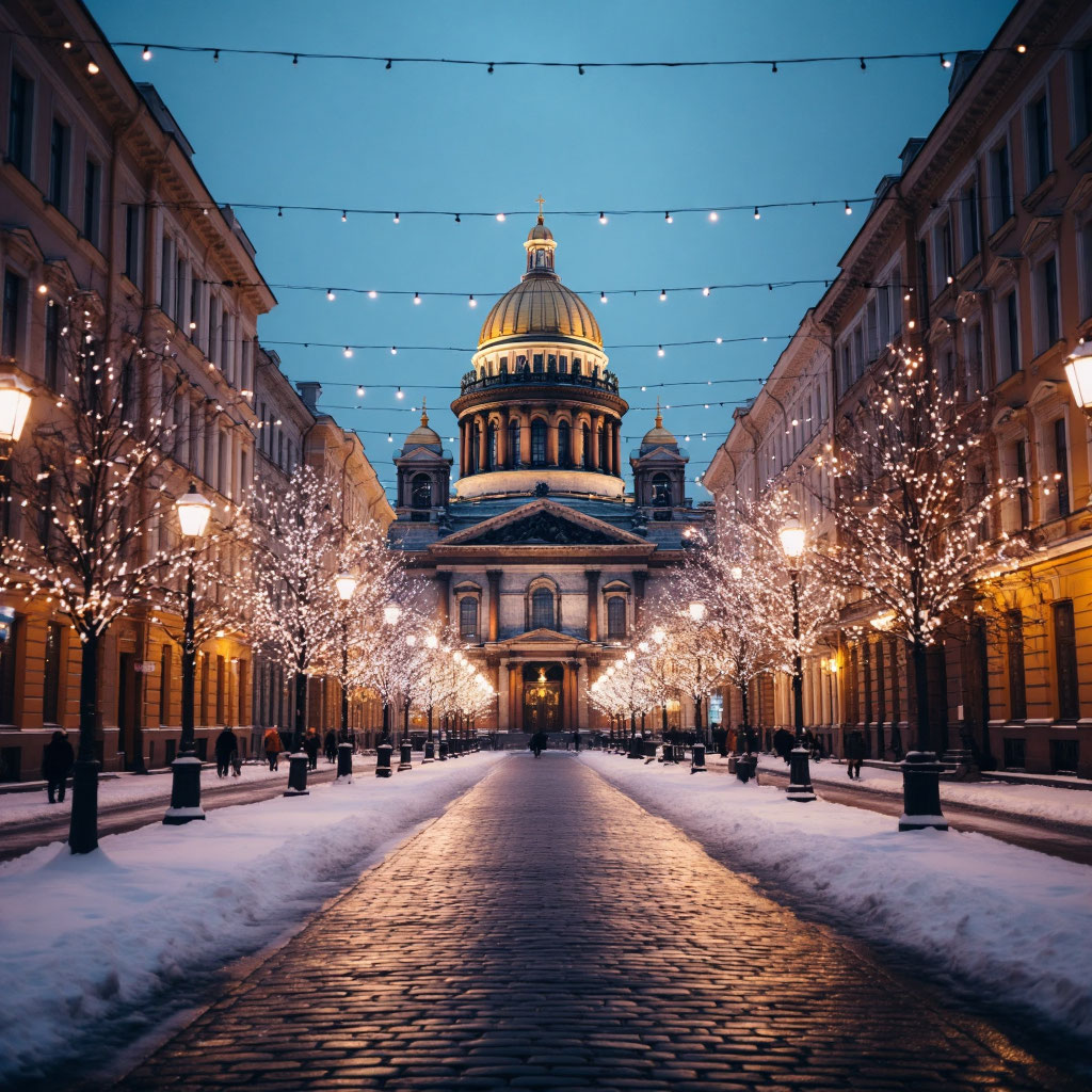 Зимний Санкт-Петербург